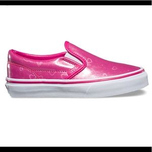 Vans Girls Pink Slip-Ons 💗